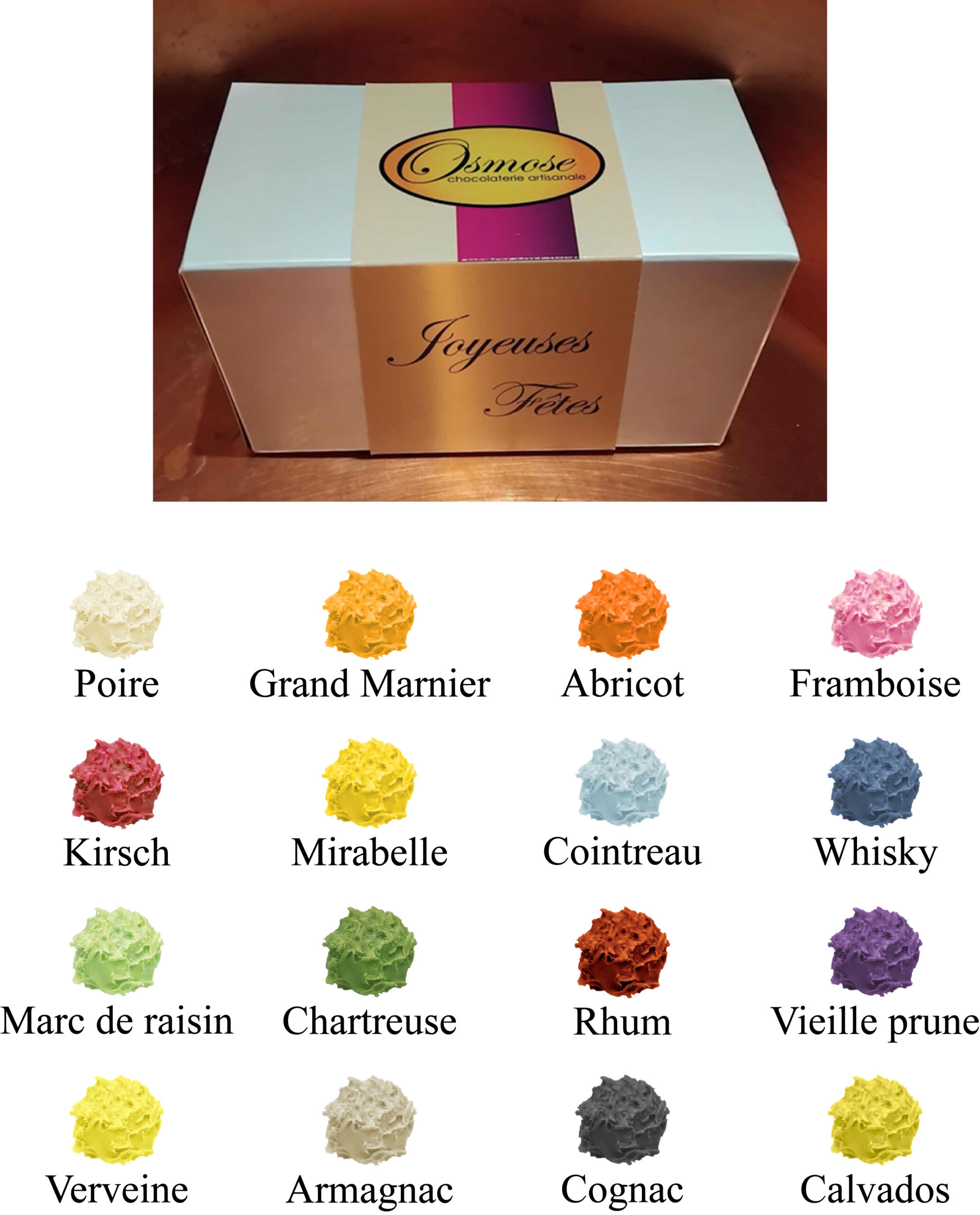 Boîte 16 Chardons Liqueurs Assortis - Sélection Osmose – Image 2