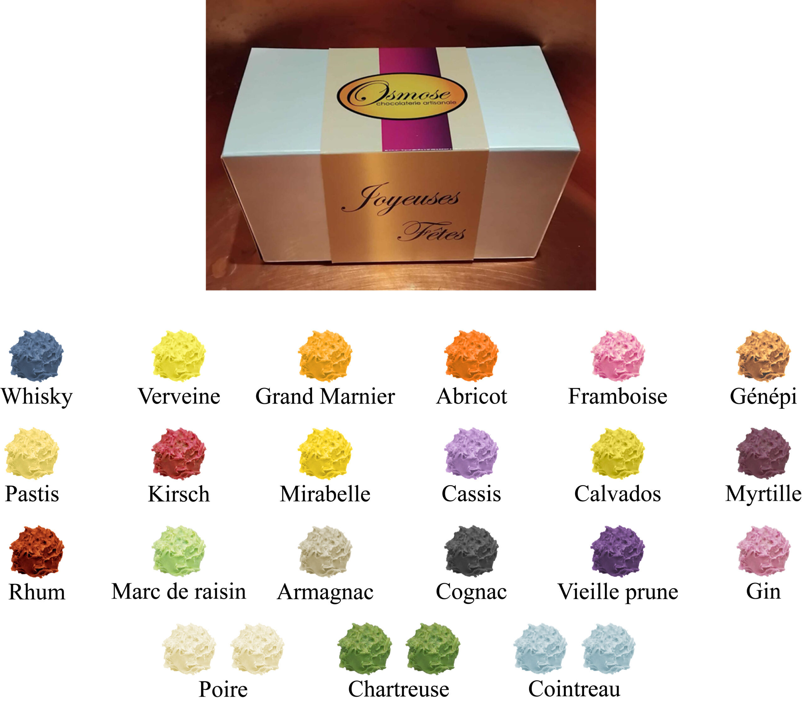 Boîte 24 Chardons Liqueurs Assortis - Sélection Osmose – Image 2