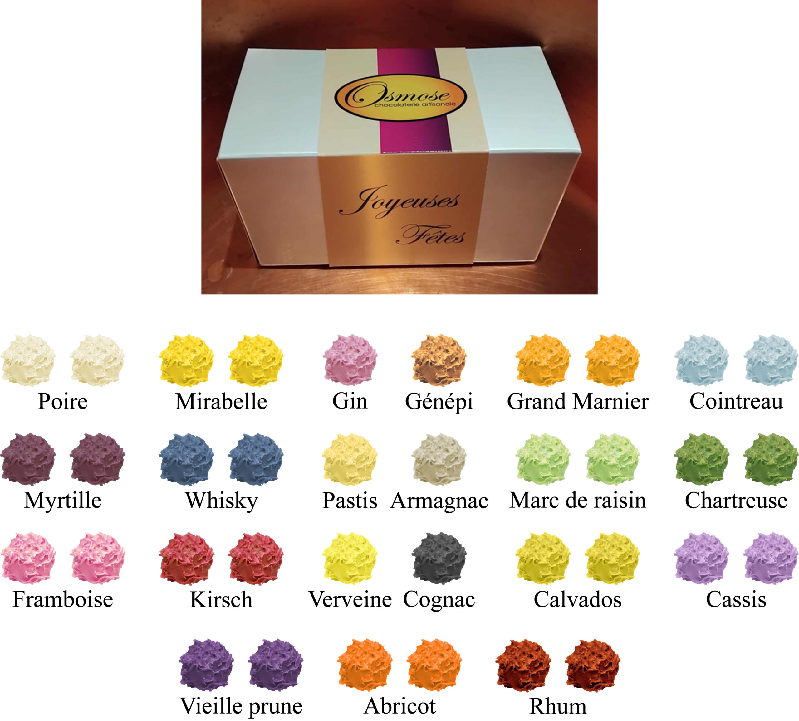 Boîte 36 Chardons Liqueurs Assortis - Sélection Osmose – Image 2